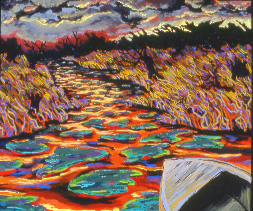 Knickerbocker Lake, 1986, 60"x72"