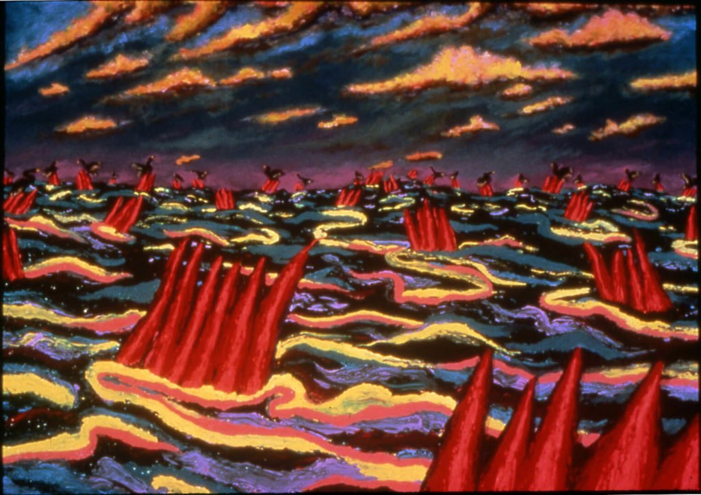 Murky Waters, 1985, 72"x94"