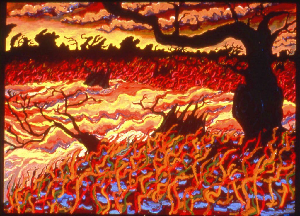 Reflection, 1985, 72"x96"