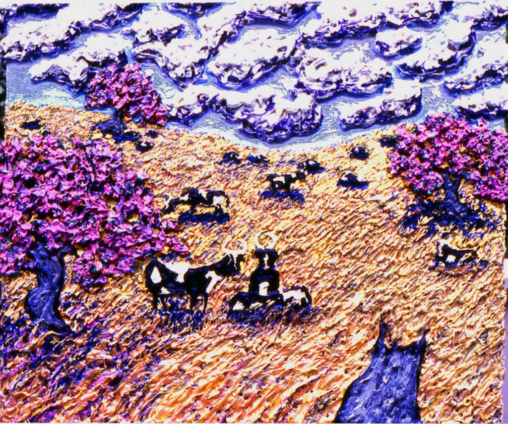 Small Landscape, 1980, (Cardemone collection) 26"x28"