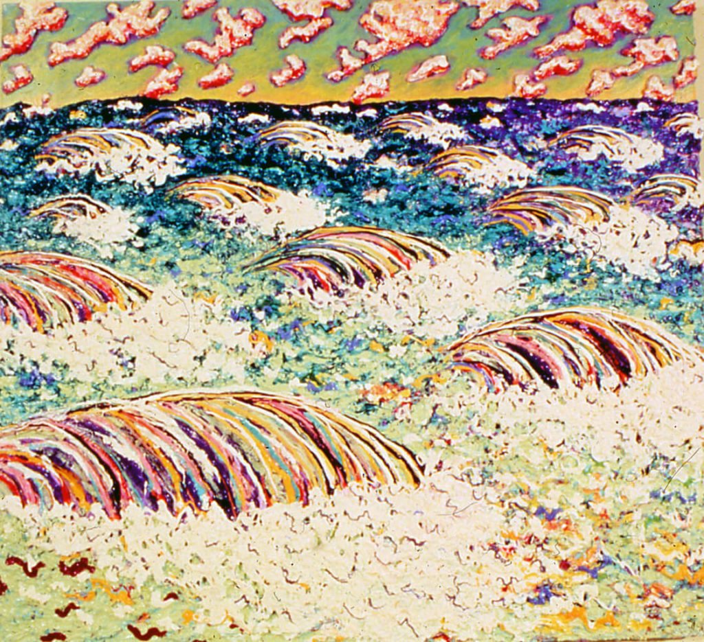 Third Seascape, 1980, 52"x57"