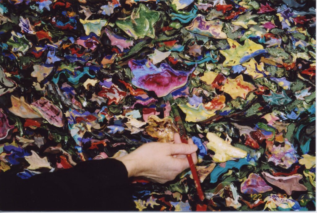 Studio shot- Fall Leaves, 2008, detail