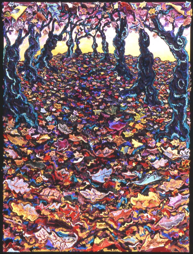 Fall Leaves, 1997, 72"x54"