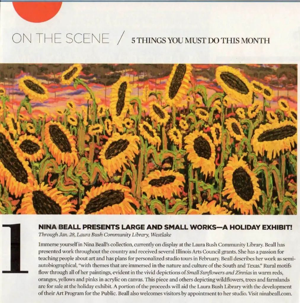 Austin Women's Magazine article